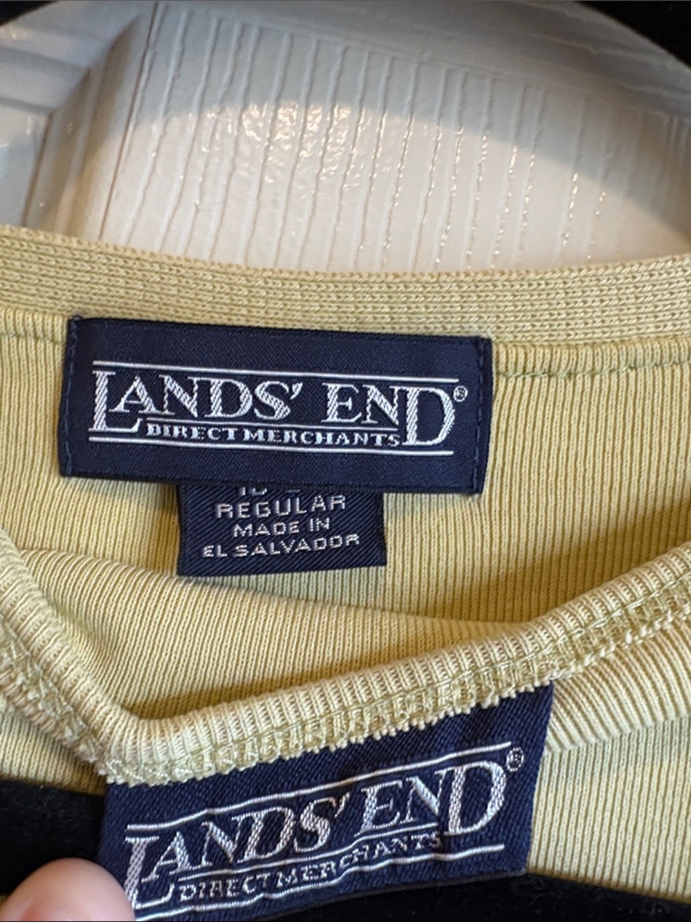Lands’ End | Light Green Cardigan & Tank Top Set Size 18-20 Regular Vintage - Picture 4 of 5